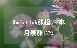 Rocket Lab涨超8% 本月暴涨157%